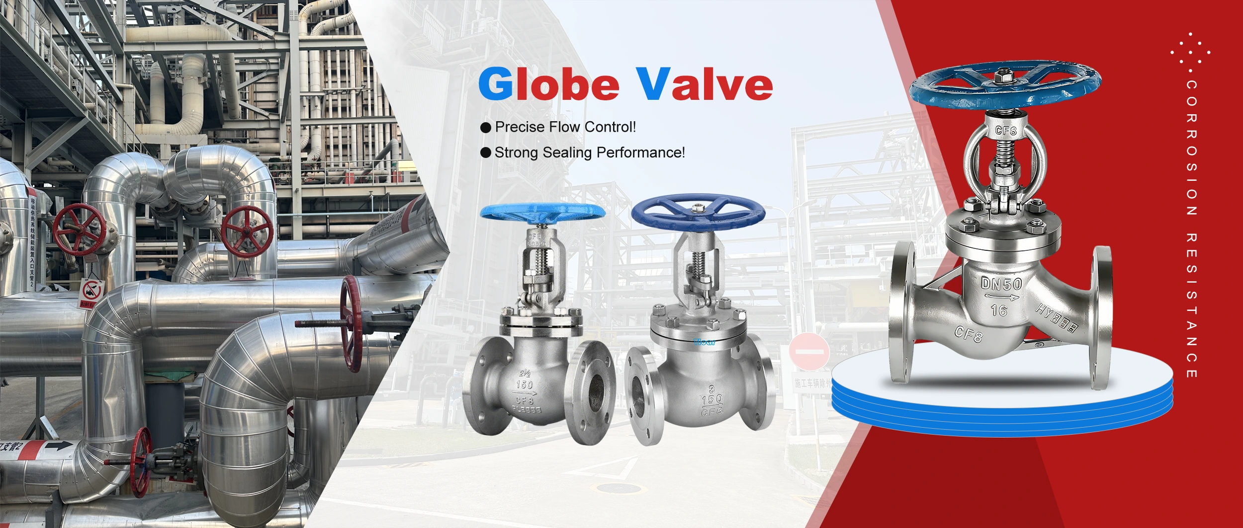 Whanaketanga Tiaki Globe Valve i Huadu