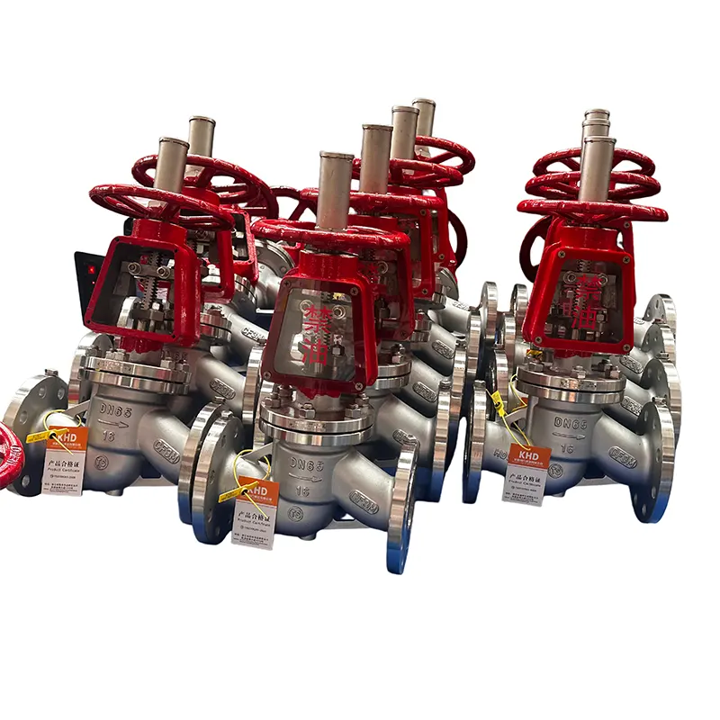 Kowiri tira Oxygen Globe Valve