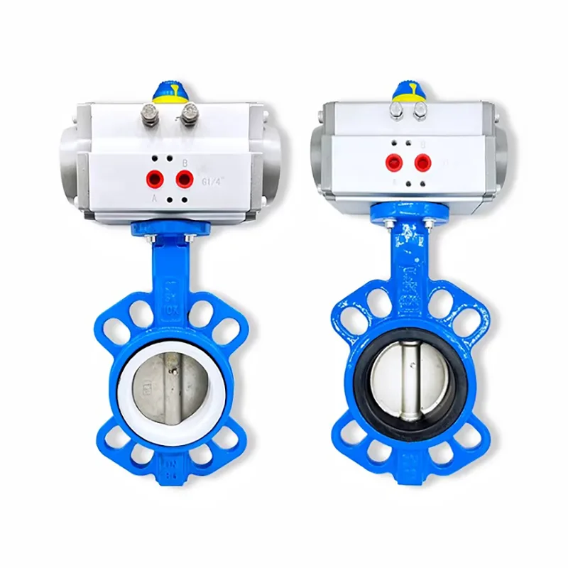 Kowiri tira Pneumatic Butterfly Valve